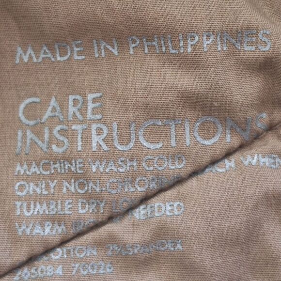 Ann Taylor Curvy Skinny Stretch Corduroy Pants Jeans Size 8 Tan Long 31" inseam - Picture 14 of 16